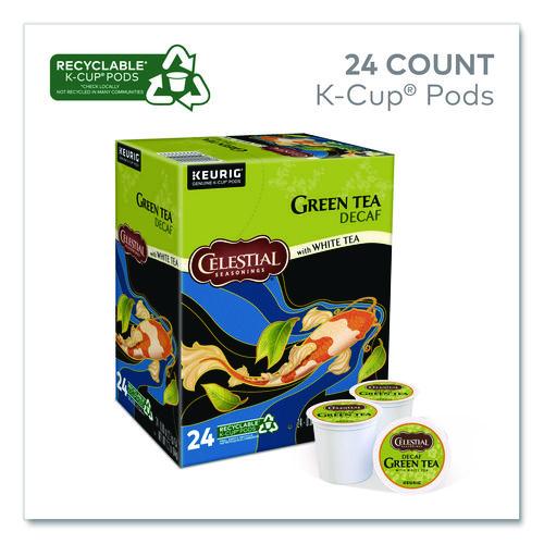 Image of Celestial Seasonings® 5000330012 Decaffeinated Green Tea K-Cups, 96/carton