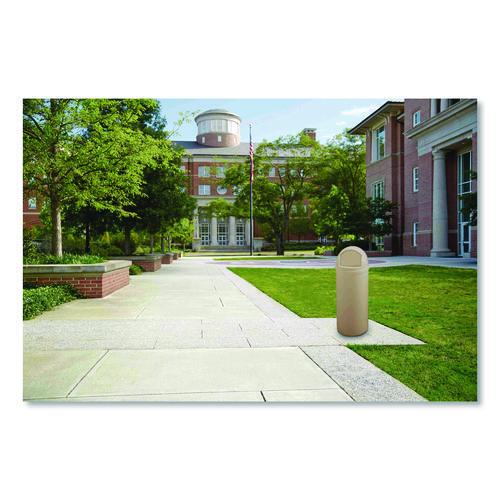 Image of Rubbermaid® Commercial FG816088BEIG Marshal Classic Container, 15 gal, Plastic, Beige