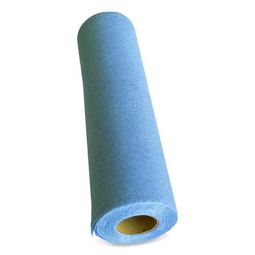 Image of Boardwalk® AUTORL1650B Automotive Wiper Rolls, 9.4 x 11, Blue, 55/Roll, 30 Rolls/Carton