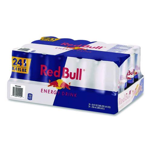 Image of Red Bull® RBD99124 Energy Drink, Original Flavor, 8.4 Oz Can, 24/carton