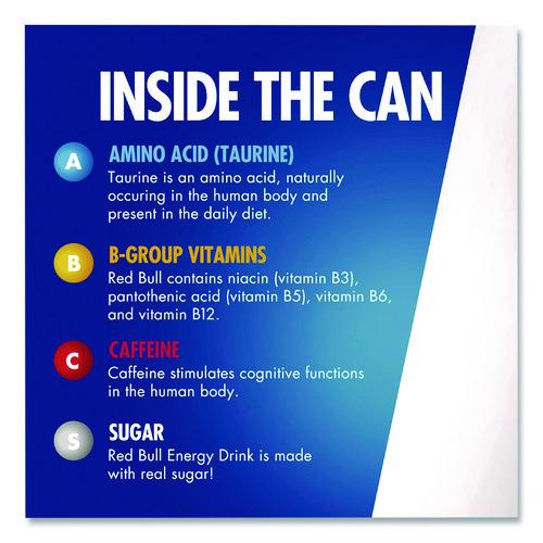 Image of Red Bull® RBD28162 The Yellow Edition Tropical Energy Drink, Tropical Punch, 8.4 oz Can, 24/Carton