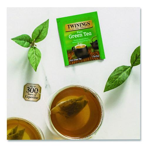 Image of TWININGS® TNA82224 Tea Bags, Green, 3.53 oz, 50/Box