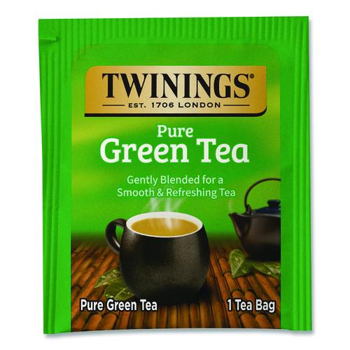 Image of TWININGS® TNA82224 Tea Bags, Green, 3.53 oz, 50/Box