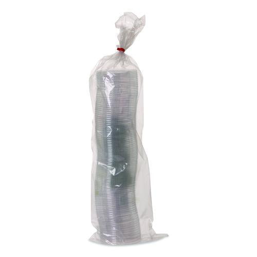 Image of Eco-Products® EP-FLCS GreenStripe Cold Cup Sip Lids, Fits 9 oz/12 oz to 24 oz Cold Cups, Plastic, Clear, 1,000/Carton