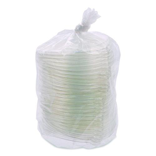 Image of Eco-Products® EP-BLRLID Worldview 100 Percent Recycled Content Lid, 7.93" Diameter x 0.6" h, Clear, 400/Carton
