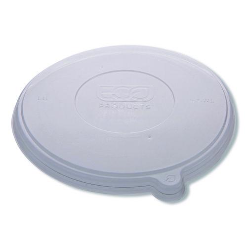 Image of Eco-Products® EP-BLRLID Worldview 100 Percent Recycled Content Lid, 7.93" Diameter x 0.6" h, Clear, 400/Carton
