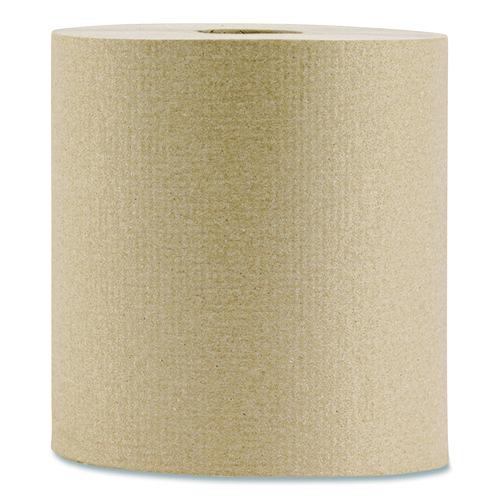 Image of BASELINE BL55583 Hardwound Towel, 1-Ply, Brown, 800 ft, 6 Rolls/Carton