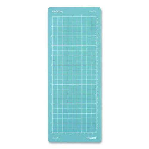 Image of Cricut® 2007811 Joy LightGrip Machine Mat, 1/2" Grid, 4.5" x 12", Blue