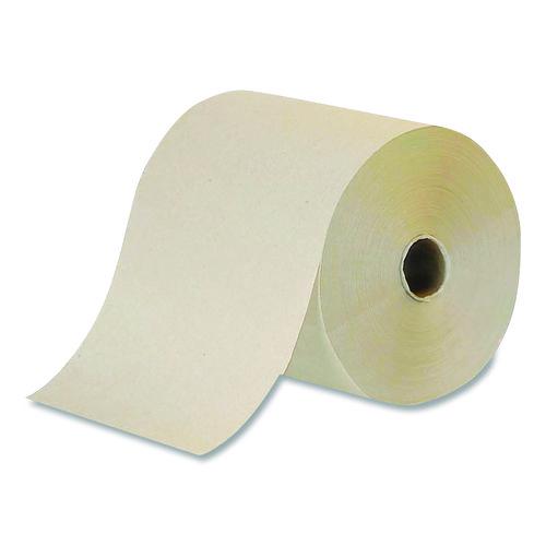 Image of BASELINE BL55583 Hardwound Towel, 1-Ply, Brown, 800 ft, 6 Rolls/Carton