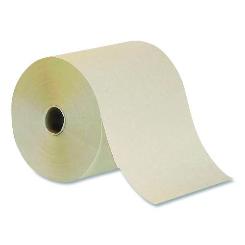 Image of BASELINE BL55583 Hardwound Towel, 1-Ply, Brown, 800 ft, 6 Rolls/Carton
