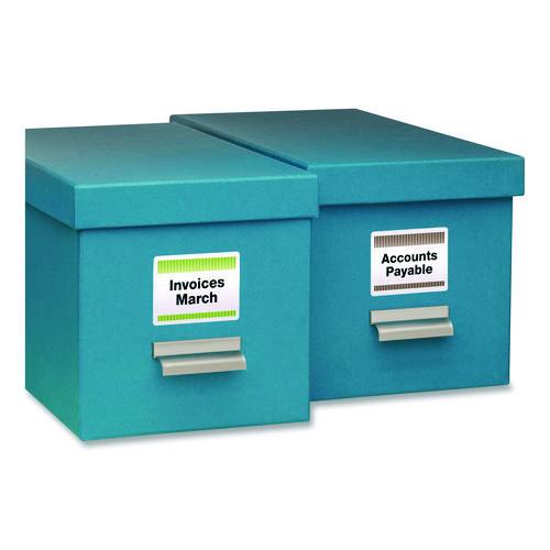 Image of Avery® 06572 Permanent Id Labels W/ Sure Feed Technology, Inkjet/laser Printers, 2 X 2.63, White, 15/sheet, 15 Sheets/pack