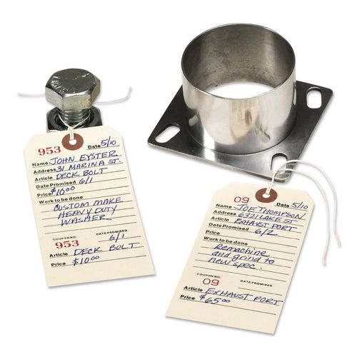 Image of Avery® 15030 Repair Tags, 5.25 x 2.63, Manila, 500/Box