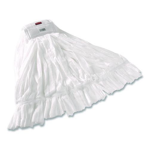 Image of Rubbermaid® Commercial 2025507 Disposable Mop, Nonwoven Fiber, #24, 5" Headband, White