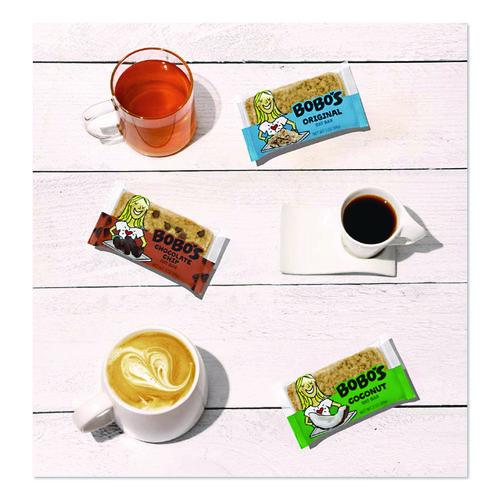 Image of Bobo's BBO00098 Oat Bar Coconut/Chocolate Chip/Original Multipack, 3 oz Individually Wrapped, 12/Box