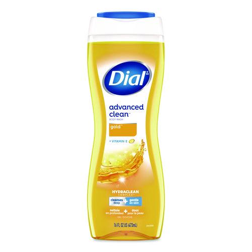 Image of Dial® 1700009119 Body Wash Advanced Clean Gold, Original Gold Scent, 16 oz, 6/Carton