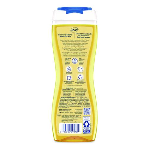Image of Dial® 1700009119 Body Wash Advanced Clean Gold, Original Gold Scent, 16 oz, 6/Carton