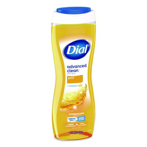 Image of Dial® 1700009119 Body Wash Advanced Clean Gold, Original Gold Scent, 16 oz, 6/Carton