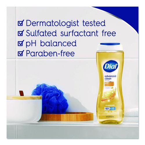 Image of Dial® 1700009119 Body Wash Advanced Clean Gold, Original Gold Scent, 16 oz, 6/Carton