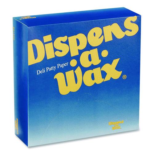 Image of Dixie® 801200 Dispens-A-Wax Waxed Deli Patty Paper, 6 x 6, 1,000/Box, 10 Boxes/Carton