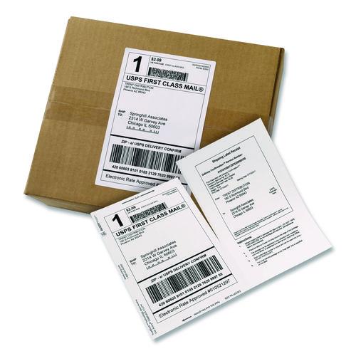 Image of Avery® 8127 Shipping Labels With Trueblock Technology, Inkjet Printers, 5.06 X 7.62, White, 25 Sheets/pack