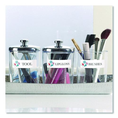 Image of Avery® 06870 Vibrant Laser Color-Print Labels w/ Sure Feed, 0.75 x 2.25, White, 750/PK