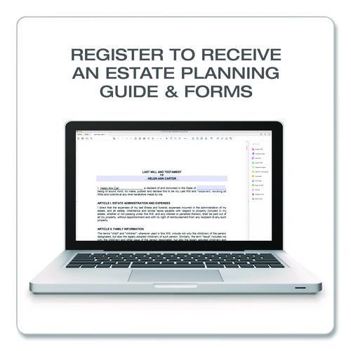 Image of Adams® K307 Last Will and Testament Digital Forms Kit with Manual and Estate Guide, Inkjet/Laser, 8.5 x 11, Unlimited Number of Forms