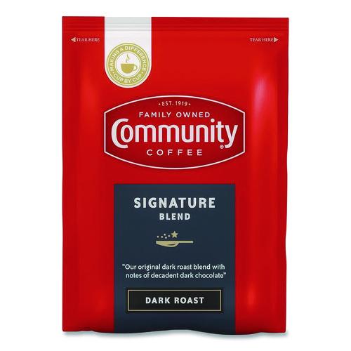 Image of Community Coffee® CCI15300 Signature Blend, 2.5 oz Packet, 40/Carton