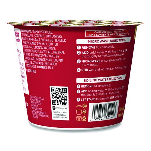Image of Idahoan® IDA33141 Buttery Homestyle Mashed Potatoes, 1.5 oz Cup, 10/Carton