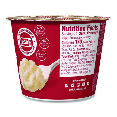 Image of Idahoan® IDA33141 Buttery Homestyle Mashed Potatoes, 1.5 oz Cup, 10/Carton