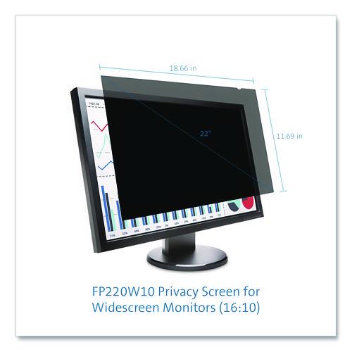 Image of Kensington® K55786WW Anti-Glare Reversible Privacy Screen for 22.1" Widescreen Monitor, 16:10 Aspect Ratio