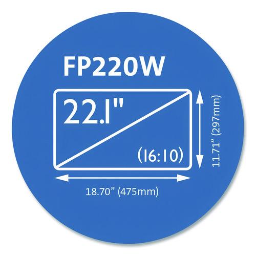 Image of Kensington® K55786WW Anti-Glare Reversible Privacy Screen for 22.1" Widescreen Monitor, 16:10 Aspect Ratio