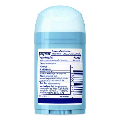 Image of Secret® 12442 Invisible Solid Anti-Perspirant and Deodorant, Powder Fresh Scent, 1.7 oz Stick