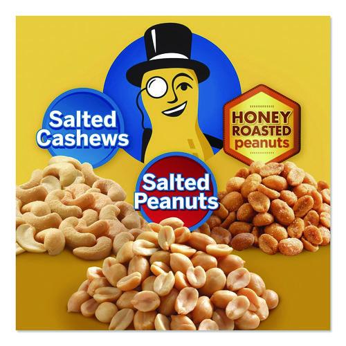 Image of Planters® HOR02392 Salted Nuts Variety Pack, Assorted Flavors, 1.5 oz/1.75 oz Packs, 24/Carton