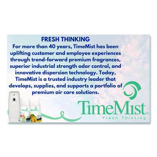 Image of TimeMist® 1042786 Premium Metered Air Freshener Refill, Country Garden, 7.1 oz Aerosol Spray