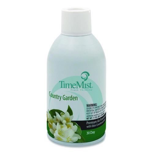 Image of TimeMist® 1042786 Premium Metered Air Freshener Refill, Country Garden, 7.1 oz Aerosol Spray
