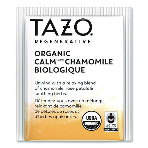 Image of TazoÂ® Tea Bags, Organic Calm Camomile, 16/Box