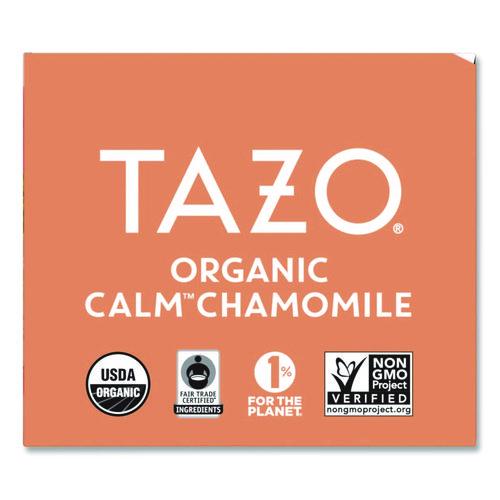 Image of TazoÂ® Tea Bags, Organic Calm Camomile, 16/Box