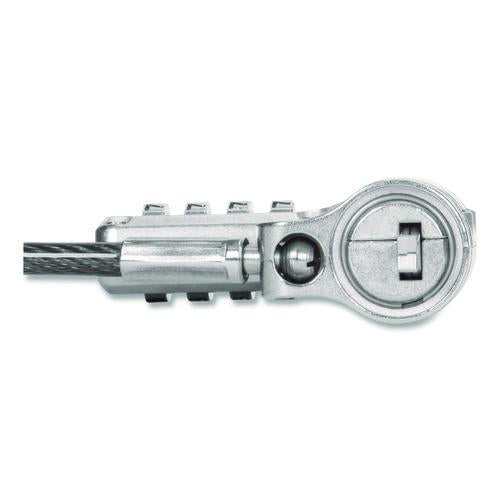 Image of Targus® ASP96GLX-S DEFCOM Ultimate Universal Serialized Combination Lock, 6.5 ft Cable