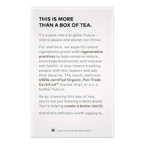 Image of Tazo® TAZ00303 Tea Bags, Organic Awake English Breakfast, 16/Box