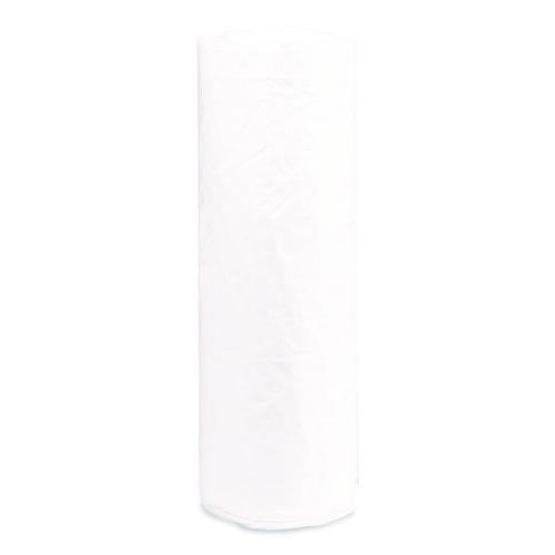 Image of Inteplast Group SL3339XHN Institutional Low-Density Can Liners, 33 gal, 0.8 mil, 33" x 39", Natural, Interleaved Roll, 25 Bags/Roll, 6 Rolls/Carton
