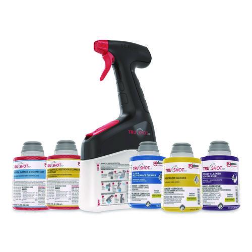 Image of SC Johnson Professional® 379842 TruShot 2.0 Power Cleaner, Fresh Scent, 9 oz Cartridge, 4/Carton