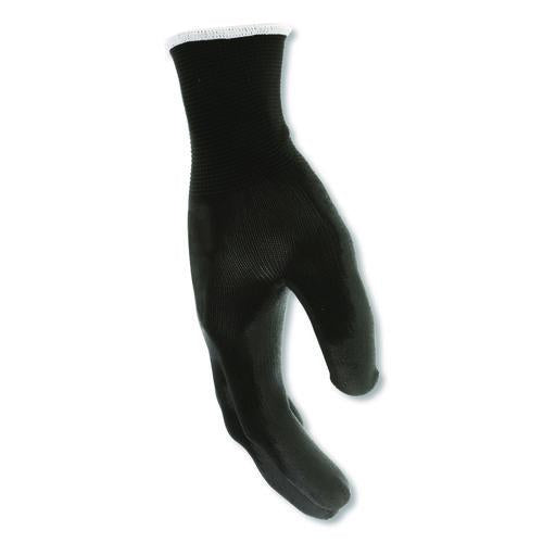 Image of MCR Safety B96699L Work Gloves, 10" Long, Large, Black, 12 Pairs