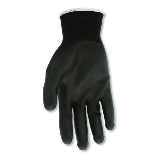 Image of MCR Safety B96699L Work Gloves, 10" Long, Large, Black, 12 Pairs
