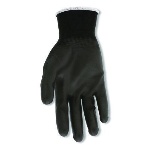 Image of MCR Safety B96699M Work Gloves, 10" Long, Medium, Black, 12 Pairs