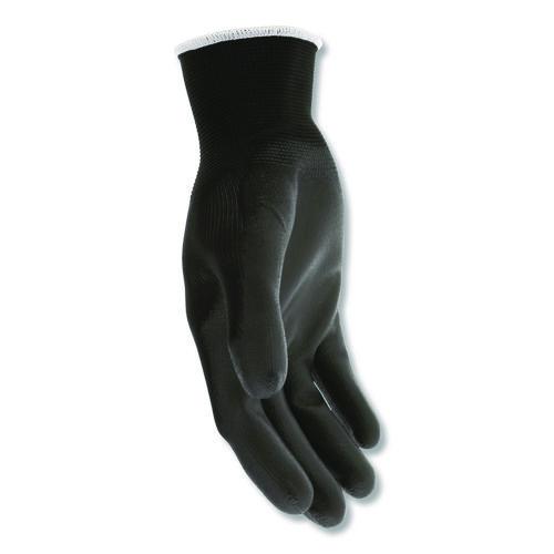 Image of MCR Safety B96699S Work Gloves, 10" Long, Small, Black, 12 Pairs