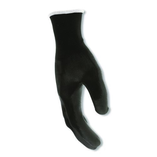 Image of MCR Safety B96699XL Work Gloves, 10" Long, X-Large, Black, 12 Pairs