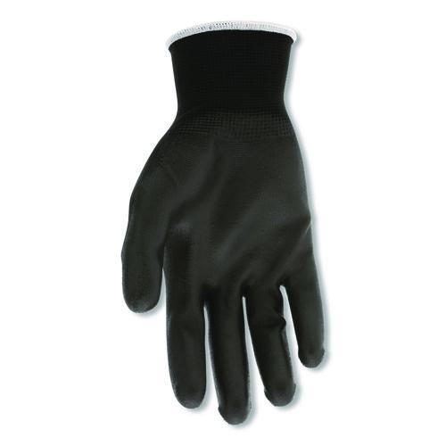 Image of MCR Safety B96699XL Work Gloves, 10" Long, X-Large, Black, 12 Pairs