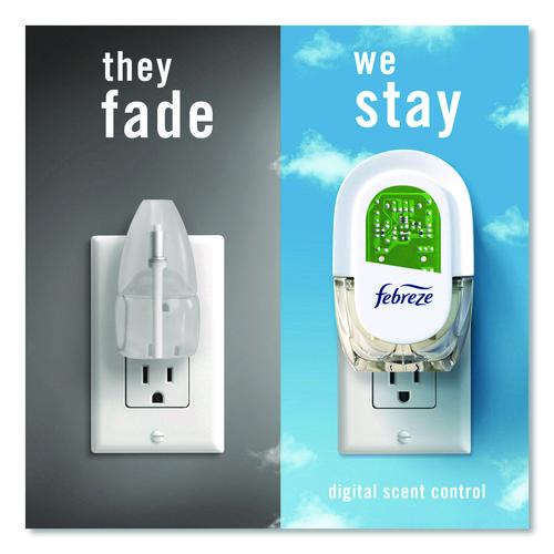 Image of Febreze® PLUG Air Freshener Refills, Mountain/Ocean/Rainforest, 2.63 oz, 3/Pack, 6 Packs/Carton