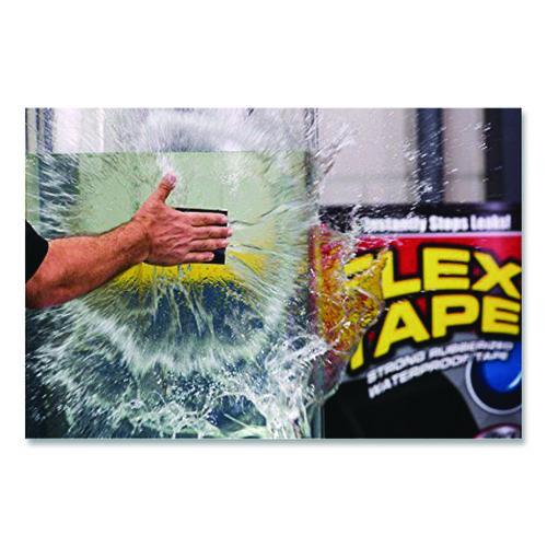 Image of Flex Seal Products® TFSBLKR0405 General Purpose Repair Tape, 4" X 1.67 Yds, Black