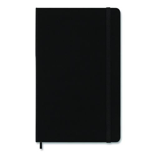 Image of Moleskine® 701139 Hard Cover Notebook, 1-Subject, Quadrille Rule, Black Cover, (120) 8.25 x 5 Sheets